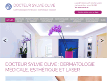 Tablet Screenshot of docteurolive.com